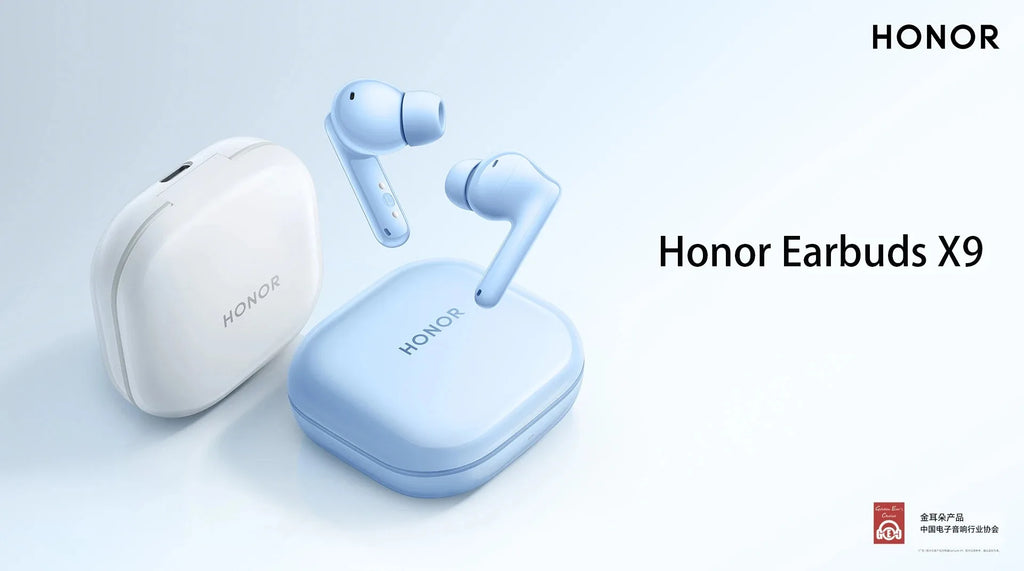 Original Honor Earbuds X9 49dB ANC, 12.4mm Driver, 42H Playtime, Touch Control Wireless Bluetooth Earphones